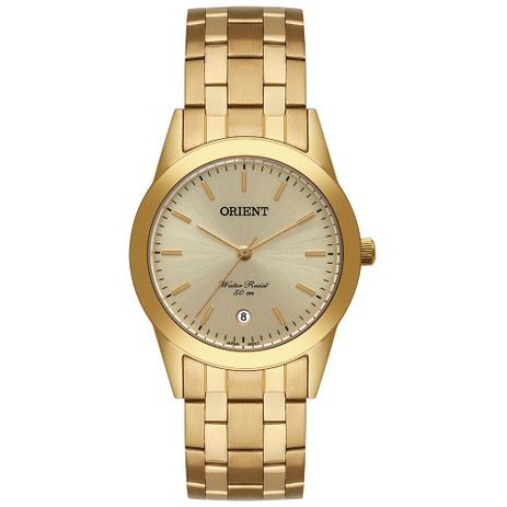 Relogio Orient Feminino Dourado Medio com calendário Mgss1179 C1kx - Relógio  Feminino - Magazine Luiza