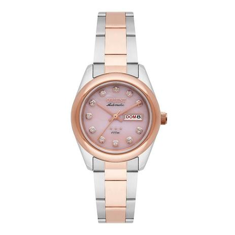 Relógio Orient Feminino Ref: 559tr010 R1sr Bicolor Automático Menor preço em Relógio Orient Feminino Ref: 559tr010 R1sr Bicolor Automático
