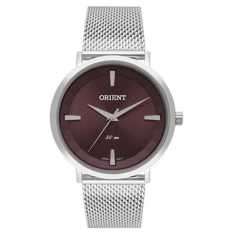 Relógio Orient Feminino Ref: Fbss0083 M1sx Casual Prateado Menor preço em Relógio Orient Feminino Ref: Fbss0083 M1sx Casual Prateado