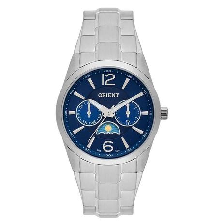 Relógio Orient Feminino Ref: Fbssm034 D2sx Multifunção Prateado Menor preço em Relógio Orient Feminino Ref: Fbssm034 D2sx Multifunção Prateado