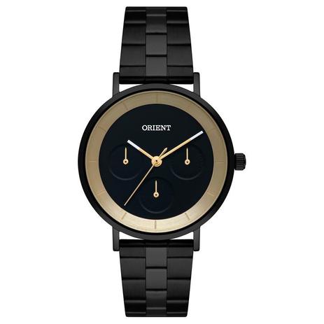 Relógio Orient Feminino Ref: Fpssm003 P1px Multifunção Black Menor preço em Relógio Orient Feminino Ref: Fpssm003 P1px Multifunção Black