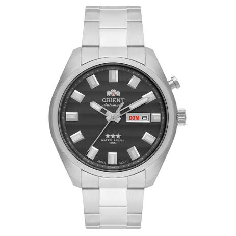 Relógio Orient Masculino 3 Estrelas Automático 469SS076 G1SX Menor preço em Relógio Orient Masculino 3 Estrelas Automático 469SS076 G1SX
