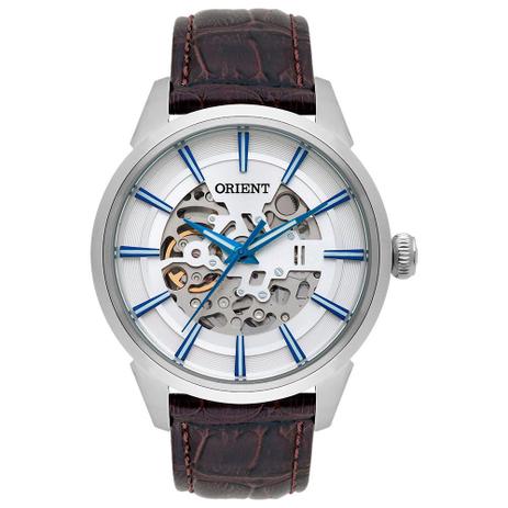 Relógio Orient Masculino Esqueleto Automático NH7SC001 S1MX Menor preço em Relógio Orient Masculino Esqueleto Automático NH7SC001 S1MX