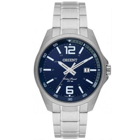 Relógio Orient Masculino Prata Mbss1275 D2sx Menor preço em Relógio Orient Masculino Prata Mbss1275 D2sx