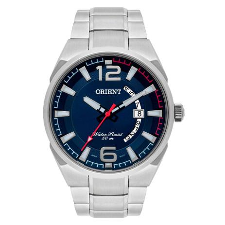 Relógio Orient Masculino Prata Mbss1336 D2sx Menor preço em Relógio Orient Masculino Prata Mbss1336 D2sx