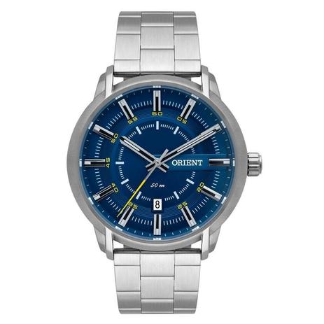 Relógio Orient Masculino Ref: Mbss1347 D1sx Casual Prateado Menor preço em Relógio Orient Masculino Ref: Mbss1347 D1sx Casual Prateado