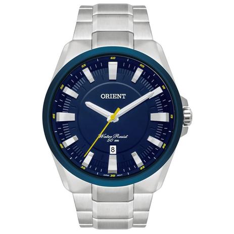 Menor preço em Relógio Orient Masculino Ref: Mbss1356 D1sx Casual Prateado