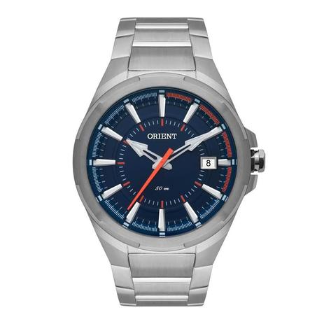 Relógio Orient Masculino Ref: Mbss1357 D1sx Casual Prateado Menor preço em Relógio Orient Masculino Ref: Mbss1357 D1sx Casual Prateado