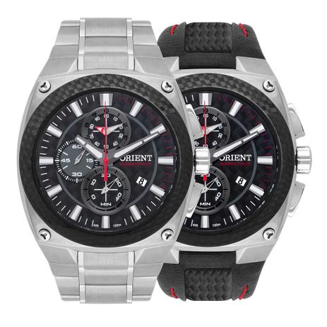 Relógio Orient Masculino Troca Pulseira Cronógrafo SpeedTech Edição Ilimitada MTFTC001 P1SX Menor preço em Relógio Orient Masculino Troca Pulseira Cronógrafo SpeedTech Edição Ilimitada MTFTC001 P1SX