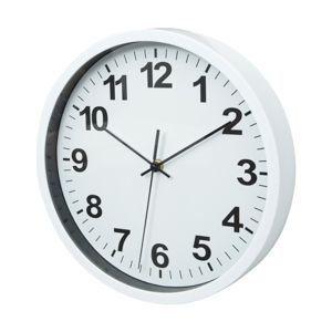 Relogio parede plastico standart numbers branco/preto 5x30cm diam - Urban é boa?