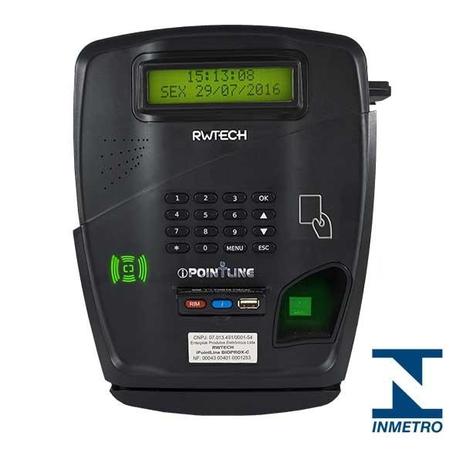 Relógio Ponto Biométrico Prox-C - Rwtech Menor preço em Relógio Ponto Biométrico Prox-C - Rwtech