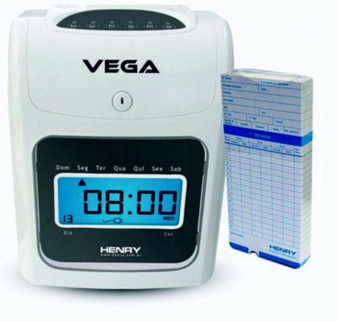 Relógio Ponto Vega com 200 cartões - Henry é boa?