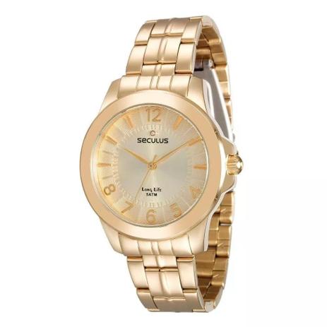 Relogio Seculus Feminino 28746lpsvda1 Menor preço em Relogio Seculus Feminino 28746lpsvda1