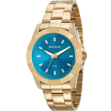 Relógio Seculus Feminino Glamour 20561LPSVDS1 Menor preço em Relógio Seculus Feminino Glamour 20561LPSVDS1