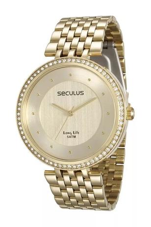 Relógio Seculus Feminino Long Life 28778lpsvda1 Menor preço em Relógio Seculus Feminino Long Life 28778lpsvda1