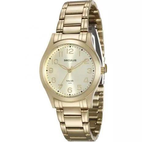 Relógio Seculus Feminino Long Life Analógico 20488LPSVDA1 Menor preço em Relógio Seculus Feminino Long Life Analógico 20488LPSVDA1