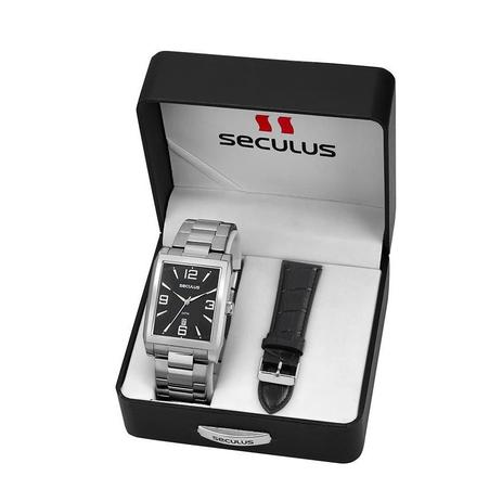 Relógio Seculus Masculino Ref: 23628g0svna1 Prateado Troca Pulseira é boa?