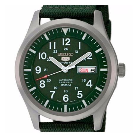 Relógio Seiko Automático Soprts Masculino SNZG09B1 E2EX Menor preço em Relógio Seiko Automático Soprts Masculino SNZG09B1 E2EX