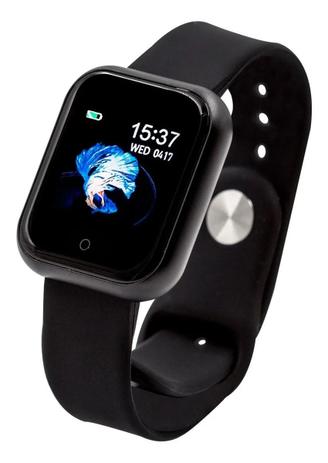 Relógio Smart Watch T80 C/ Duas Pulseiras Batimento Cardíaco PRETO - Haiz Menor preço em Relógio Smart Watch T80 C/ Duas Pulseiras Batimento Cardíaco PRETO - Haiz