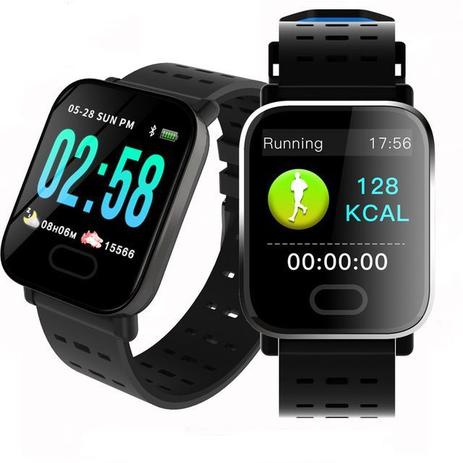 Relógio Smartband A6 Monitor Cardíaco Pressão Arterial Sono Passos Android iOs Verde Menor preço em Relógio Smartband A6 Monitor Cardíaco Pressão Arterial Sono Passos Android iOs Verde