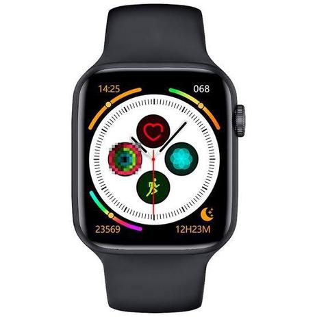 relogio smartwatch inteligente iwo 12 lite w26 tela infinita