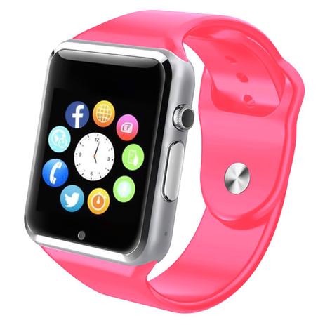 relógio smartwatch rose magazine luiza