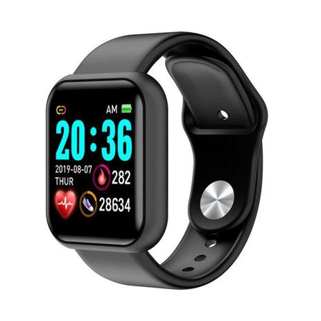 Relógio smartwatch android ios inteligente d20 bluetooth nfe Clearance