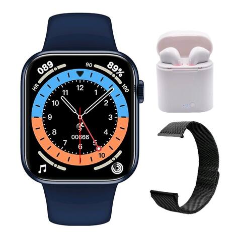 smartwatch hw16 azul