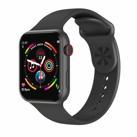 Relogio Smartwatch Inteligente W34s 44mm Android iOS Bluetooth - Preto - Smart Bracelet é boa?