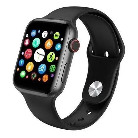 Relógio Smartwatch Iwo13 lite Série 6 Tela Infinita Preto Menor preço em Relógio Smartwatch Iwo13 lite Série 6 Tela Infinita Preto