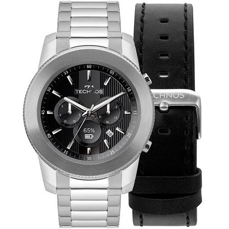 Relógio Smartwatch Technos Connect Plus M1AA/1P Prata Menor preço em Relógio Smartwatch Technos Connect Plus M1AA/1P Prata
