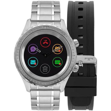 Relógio Smartwatch Technos Connect Plus P01AA/1P Prata Menor preço em Relógio Smartwatch Technos Connect Plus P01AA/1P Prata