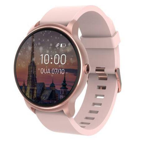 relógio smartwatch rose magazine luiza