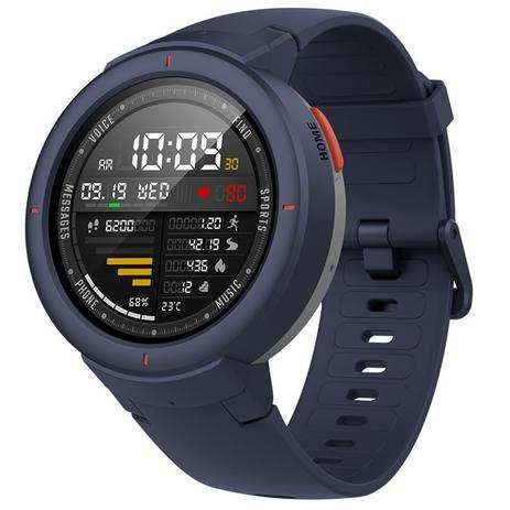 Relogio Smartwatch Xiaomi Amazfit Verge A1811 - Azul Menor preço em Relogio Smartwatch Xiaomi Amazfit Verge A1811 - Azul