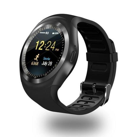 Relogio Smartwatch Y1 Bluetooth Android IOS - Import Menor preço em Relogio Smartwatch Y1 Bluetooth Android IOS - Import