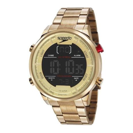 Relógio Speedo Masculino Digital 15005GPEVDS1 Dourado Menor preço em Relógio Speedo Masculino Digital 15005GPEVDS1 Dourado
