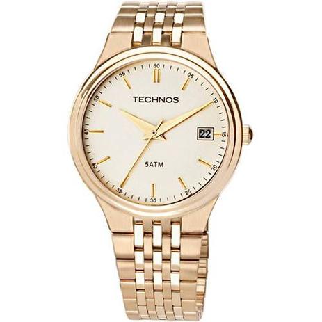 Relógio Technos Classic Masculino 2115GR/4X Menor preço em Relógio Technos Classic Masculino 2115GR/4X