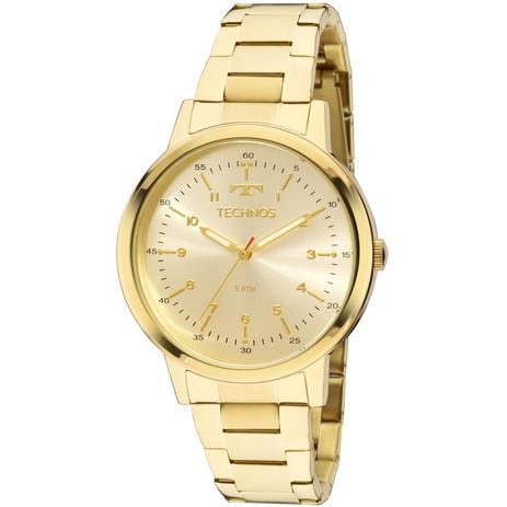 Relógio Technos Feminino Dress Dourado 2035MFN/4D Menor preço em Relógio Technos Feminino Dress Dourado 2035MFN/4D