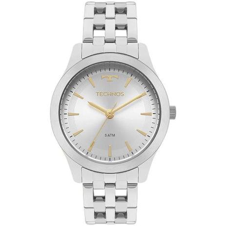 Relógio Technos Feminino Ref: 2035mpn/1k Elegance Prata Menor preço em Relógio Technos Feminino Ref: 2035mpn/1k Elegance Prata