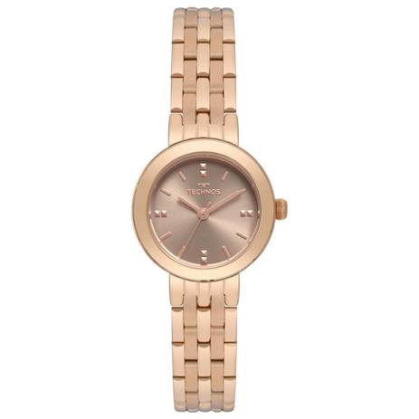Relógio Technos Feminino Ref: 2035mqp/4c Mini Rosé Menor preço em Relógio Technos Feminino Ref: 2035mqp/4c Mini Rosé