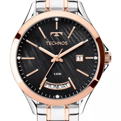 Relógio Technos Feminino Trend Bicolor 2350AH/5P Menor preço em Relógio Technos Feminino Trend Bicolor 2350AH/5P
