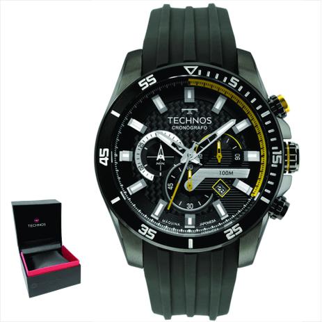 Relógio Technos Masculino Carbon Cronografo 48 mm JS25CN/2P Menor preço em Relógio Technos Masculino Carbon Cronografo 48 mm JS25CN/2P