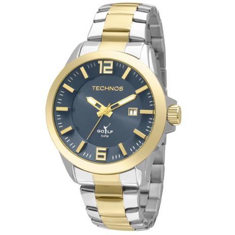 Relógio Technos Masculino Classic Golf Analógico 2115KRN/5A Menor preço em Relógio Technos Masculino Classic Golf Analógico 2115KRN/5A