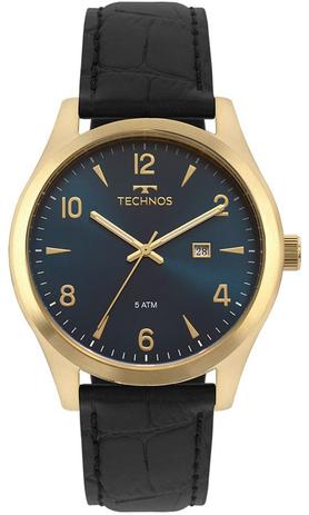Relógio Technos Masculino Pulseira de Couro 2115mrx/2a Menor preço em Relógio Technos Masculino Pulseira de Couro 2115mrx/2a