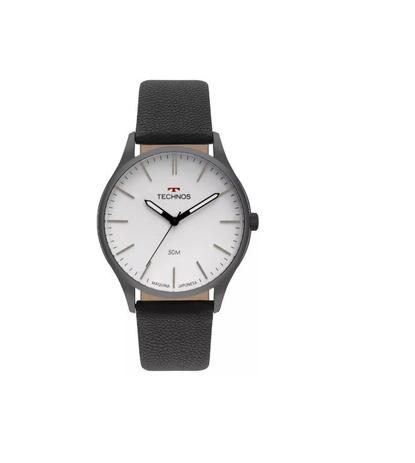 Relógio Technos Masculino Pulseira Em Couro Slim 2035mqq/2b Menor preço em Relógio Technos Masculino Pulseira Em Couro Slim 2035mqq/2b