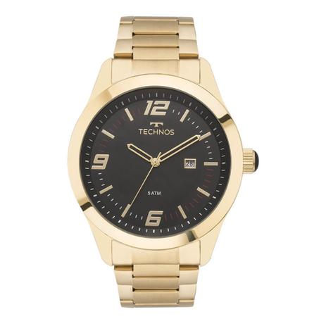 Relógio Technos Masculino Racer Dourado 2115MNZ4P Menor preço em Relógio Technos Masculino Racer Dourado 2115MNZ4P