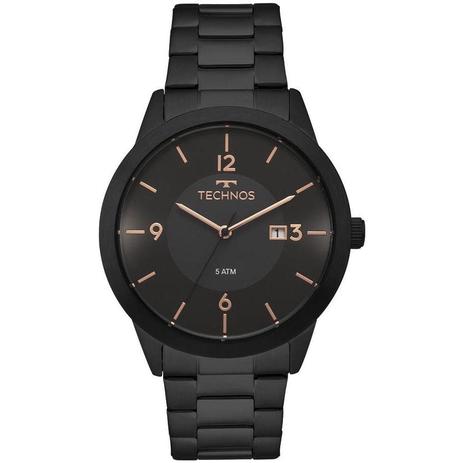 Relógio Technos Masculino Ref: 2115moh/4p Casual Black Menor preço em Relógio Technos Masculino Ref: 2115moh/4p Casual Black