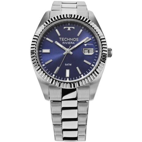 Relógio Technos Prateado Feminino Classic Riviera Analógico 2415ci/1a Menor preço em Relógio Technos Prateado Feminino Classic Riviera Analógico 2415ci/1a