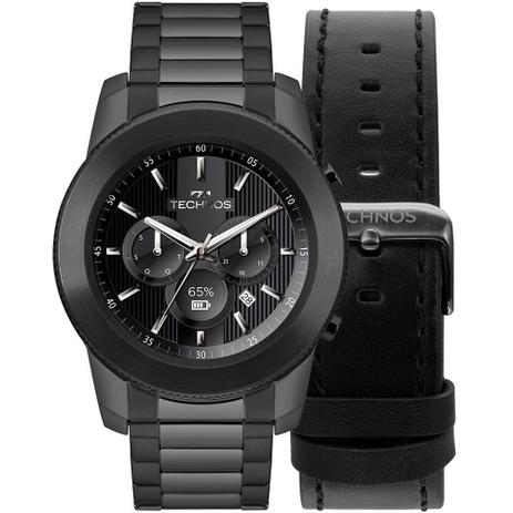 Relógio Technos Smartwatch Connect 3+ Black M1ab/4p - Smartwatch e  Acessórios - Magazine Luiza