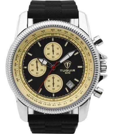Relógio Tuguir Masculino Preto com Amarelo - TURGUIR - Relógio Masculino -  Magazine Luiza